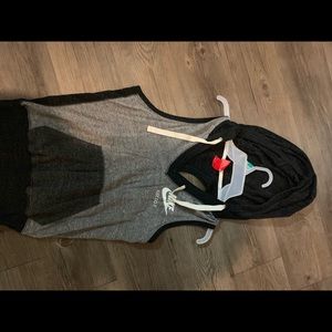 Nike Cotton sleeveless hoodie